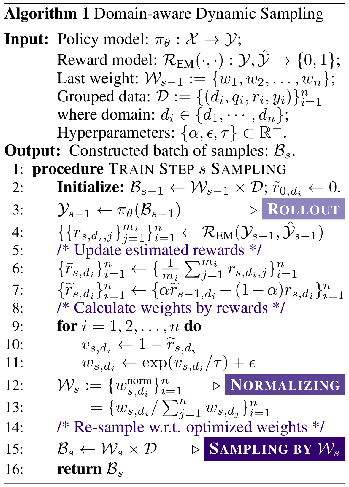 RuleReasoner algorithm
